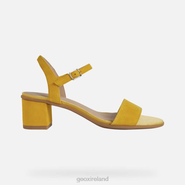 Geox 0ZTB1 Dark Yellow Aurely 50 Woman