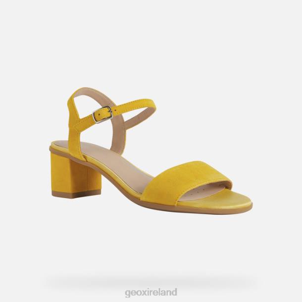 Geox 0ZTB1 Dark Yellow Aurely 50 Woman