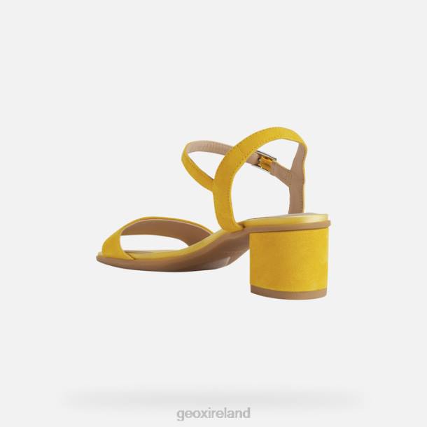 Geox 0ZTB1 Dark Yellow Aurely 50 Woman