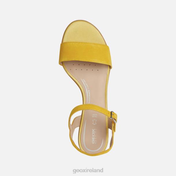 Geox 0ZTB1 Dark Yellow Aurely 50 Woman