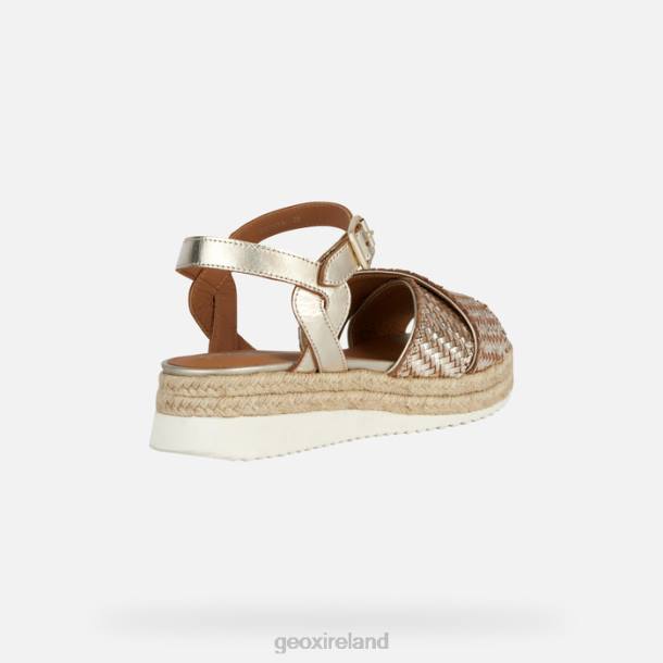 Geox 0ZTB204 Light Gold Eolie Woman