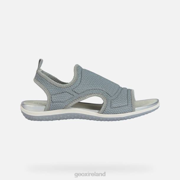 Geox 0ZTB235 Light Grey Sandal Vega Woman