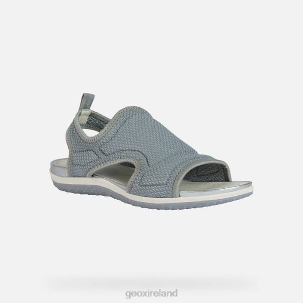Geox 0ZTB235 Light Grey Sandal Vega Woman