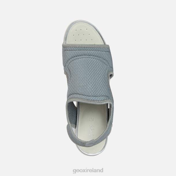 Geox 0ZTB235 Light Grey Sandal Vega Woman