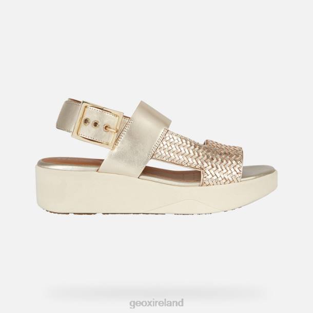 Geox 0ZTB300 Light Gold Laudara Woman