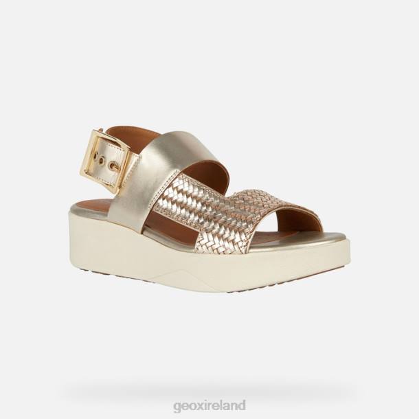 Geox 0ZTB300 Light Gold Laudara Woman