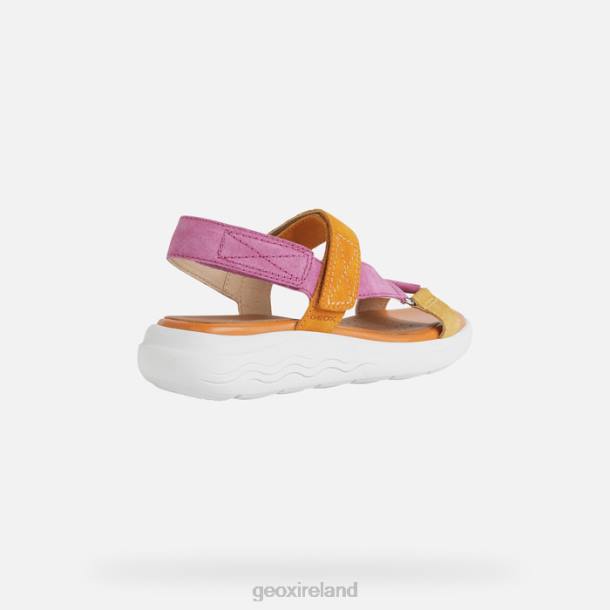 Geox 0ZTB36 Fuchsia/Orange Spherica Ec5W Woman