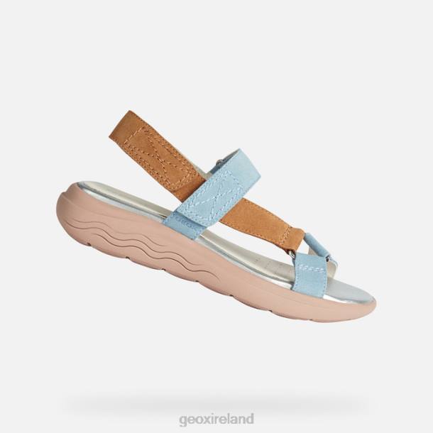 Geox 0ZTB37 Light Sky/Camel Spherica Ec5W Woman