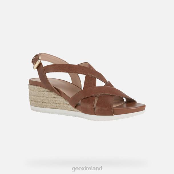 Geox 0ZTB453 Brown Ischia Corda Woman