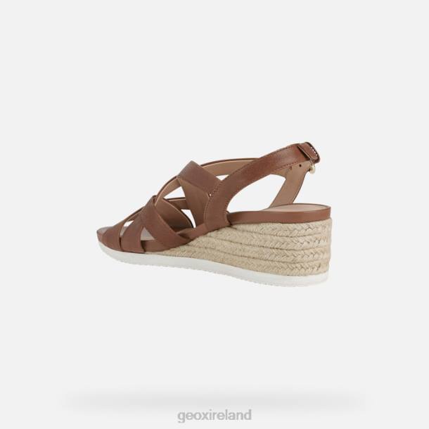 Geox 0ZTB453 Brown Ischia Corda Woman