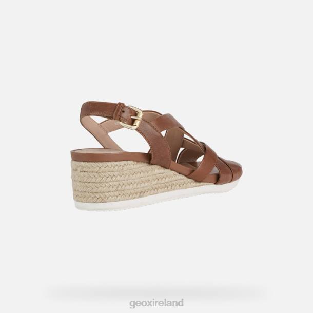 Geox 0ZTB453 Brown Ischia Corda Woman