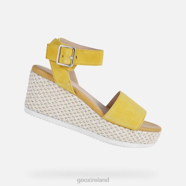 Geox 0ZTB460 Dark Yellow Lipari Woman