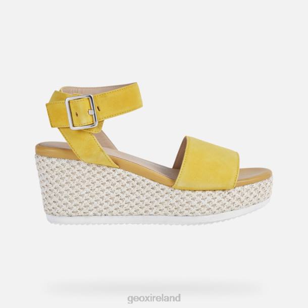 Geox 0ZTB460 Dark Yellow Lipari Woman