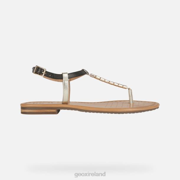 Geox 0ZTB519 Black/Light Gold Sozy S Woman