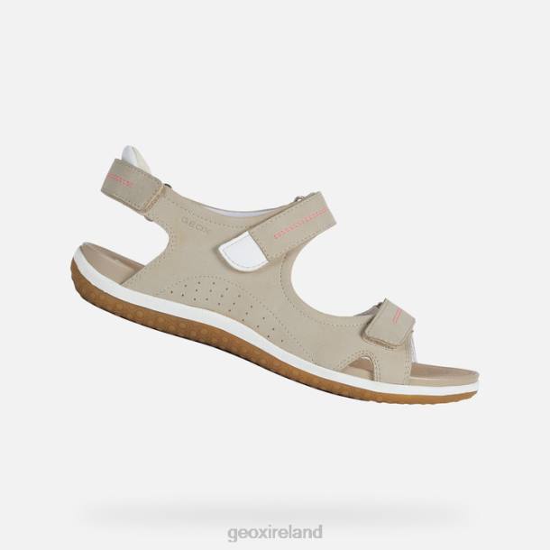 Geox 0ZTB56 Taupe Sandal Vega Woman