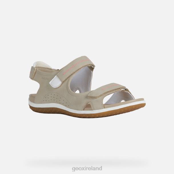 Geox 0ZTB56 Taupe Sandal Vega Woman