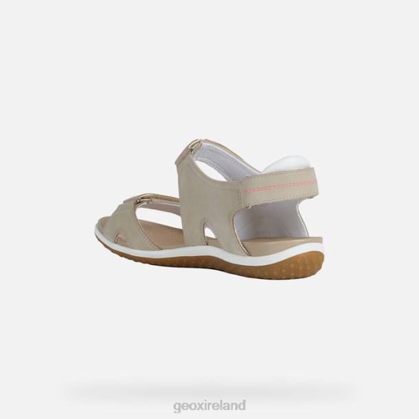 Geox 0ZTB56 Taupe Sandal Vega Woman