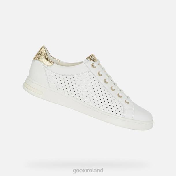 Geox 0ZTB102 White/Gold Jaysen Woman
