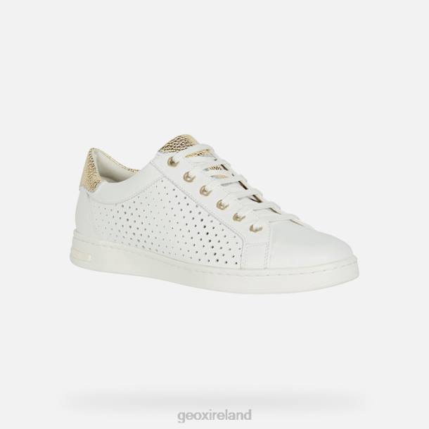 Geox 0ZTB102 White/Gold Jaysen Woman