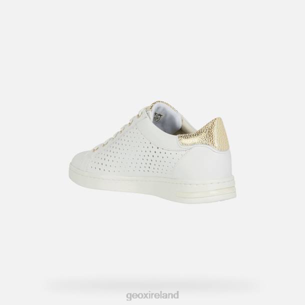 Geox 0ZTB102 White/Gold Jaysen Woman