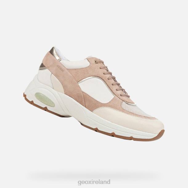Geox 0ZTB125 Dark Skin/Off White Alhour Woman
