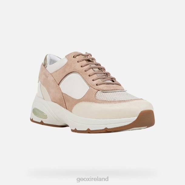 Geox 0ZTB125 Dark Skin/Off White Alhour Woman