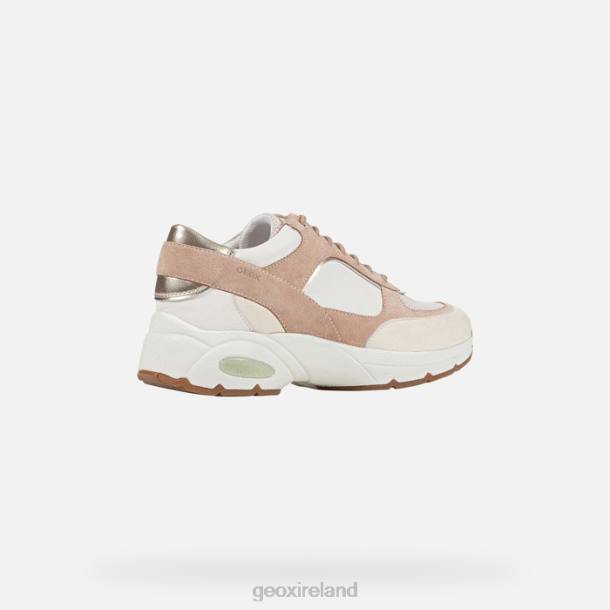 Geox 0ZTB125 Dark Skin/Off White Alhour Woman