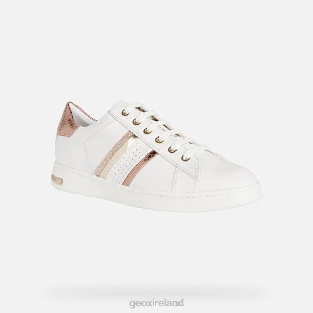 Geox 0ZTB145 White/Rose Gold Jaysen Woman