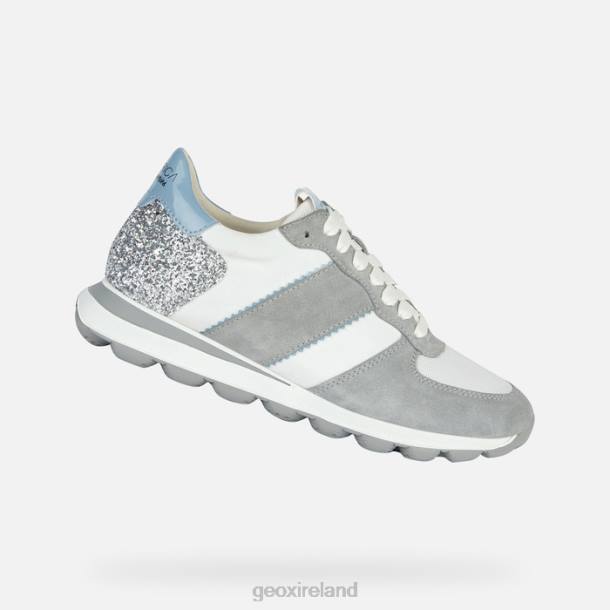 Geox 0ZTB1657 Light Grey/White Spherica Vseries Woman