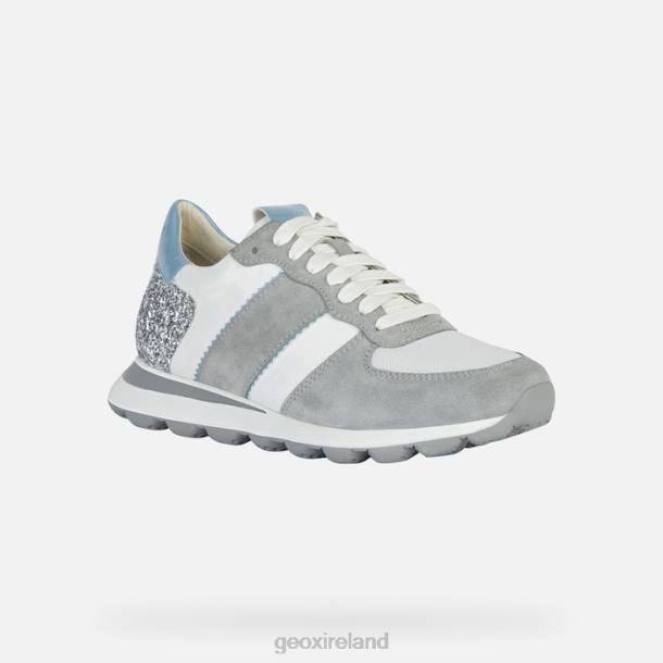 Geox 0ZTB1657 Light Grey/White Spherica Vseries Woman