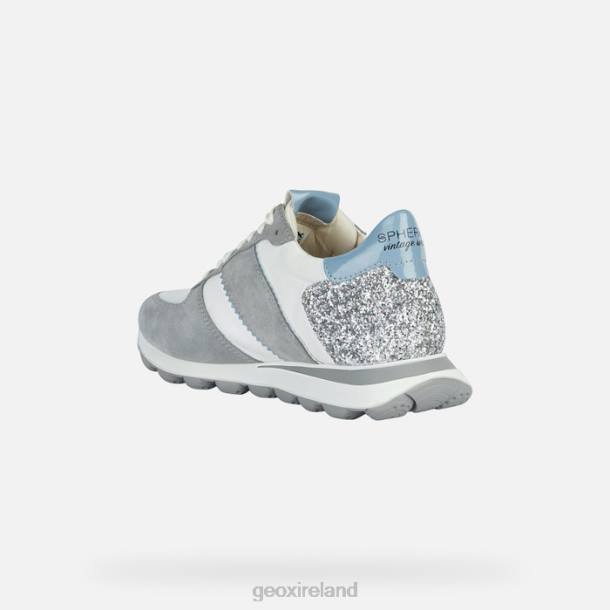 Geox 0ZTB1657 Light Grey/White Spherica Vseries Woman