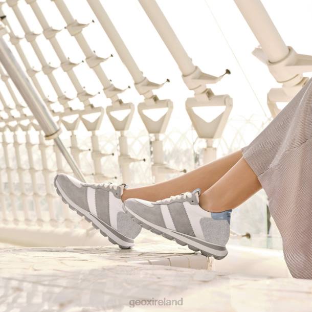 Geox 0ZTB1657 Light Grey/White Spherica Vseries Woman