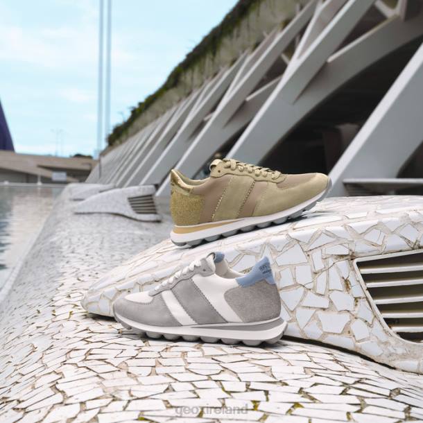 Geox 0ZTB1657 Light Grey/White Spherica Vseries Woman