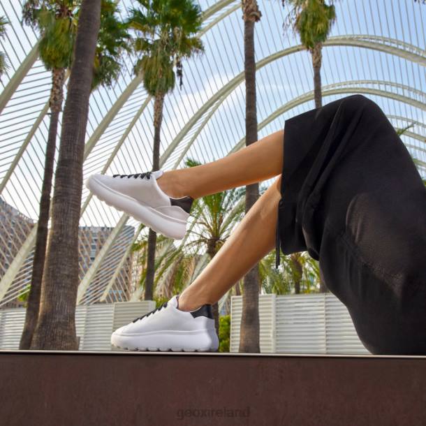 Geox 0ZTB1689 White/Black Spherica Ec4.1 Woman