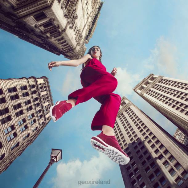 Geox 0ZTB1691 Dark Red Spherica Actif Woman