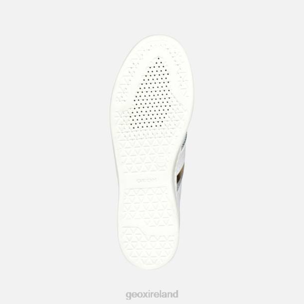 Geox 0ZTB1692 White/Silver Jaysen Woman