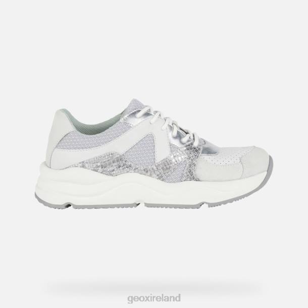 Geox 0ZTB1740 Light Grey/White Topazio Woman