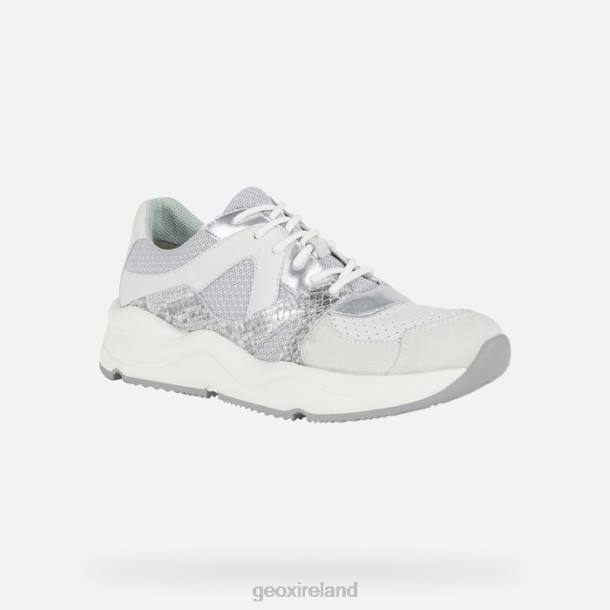 Geox 0ZTB1740 Light Grey/White Topazio Woman