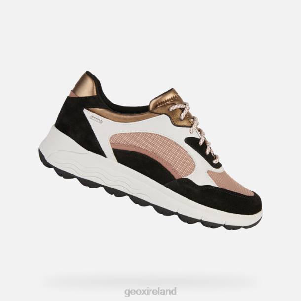 Geox 0ZTB195 Black/Dark Rose Spherica 4X4 Abx Woman