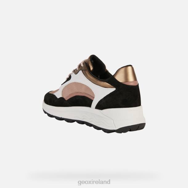 Geox 0ZTB195 Black/Dark Rose Spherica 4X4 Abx Woman