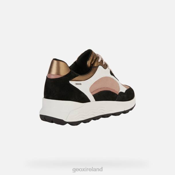 Geox 0ZTB195 Black/Dark Rose Spherica 4X4 Abx Woman