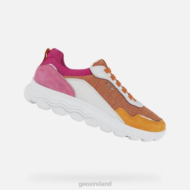 Geox 0ZTB20 Orange/Fuchsia Spherica Woman