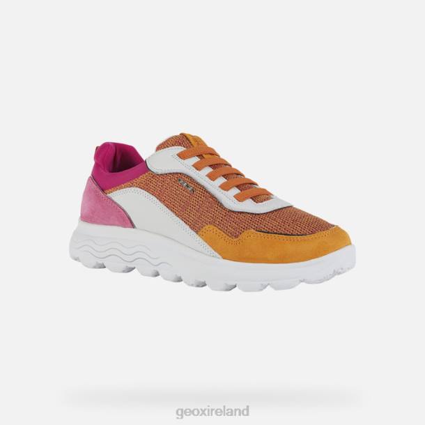Geox 0ZTB20 Orange/Fuchsia Spherica Woman