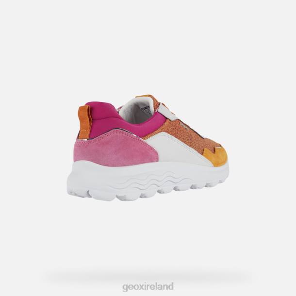 Geox 0ZTB20 Orange/Fuchsia Spherica Woman