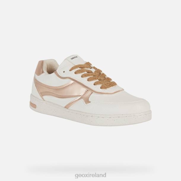 Geox 0ZTB217 White/Rose Gold Jaysen Woman