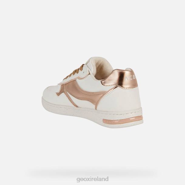 Geox 0ZTB217 White/Rose Gold Jaysen Woman