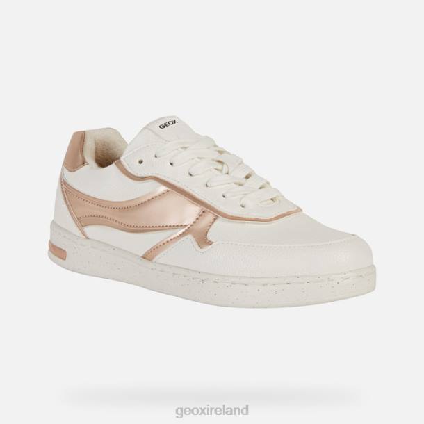 Geox 0ZTB217 White/Rose Gold Jaysen Woman