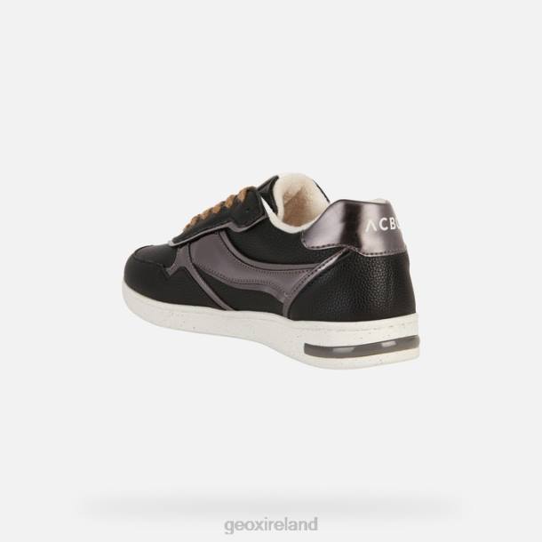 Geox 0ZTB218 Black/Gun Jaysen Woman