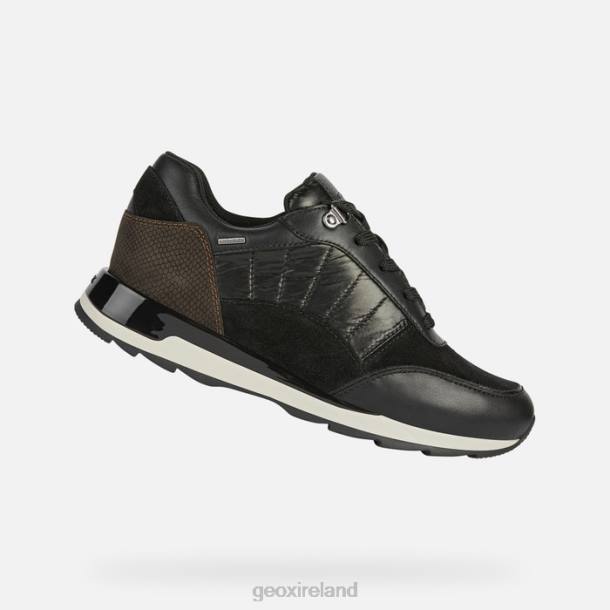 Geox 0ZTB239 Black New Aneko Abx Woman