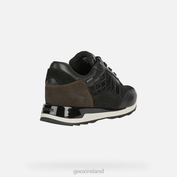 Geox 0ZTB239 Black New Aneko Abx Woman